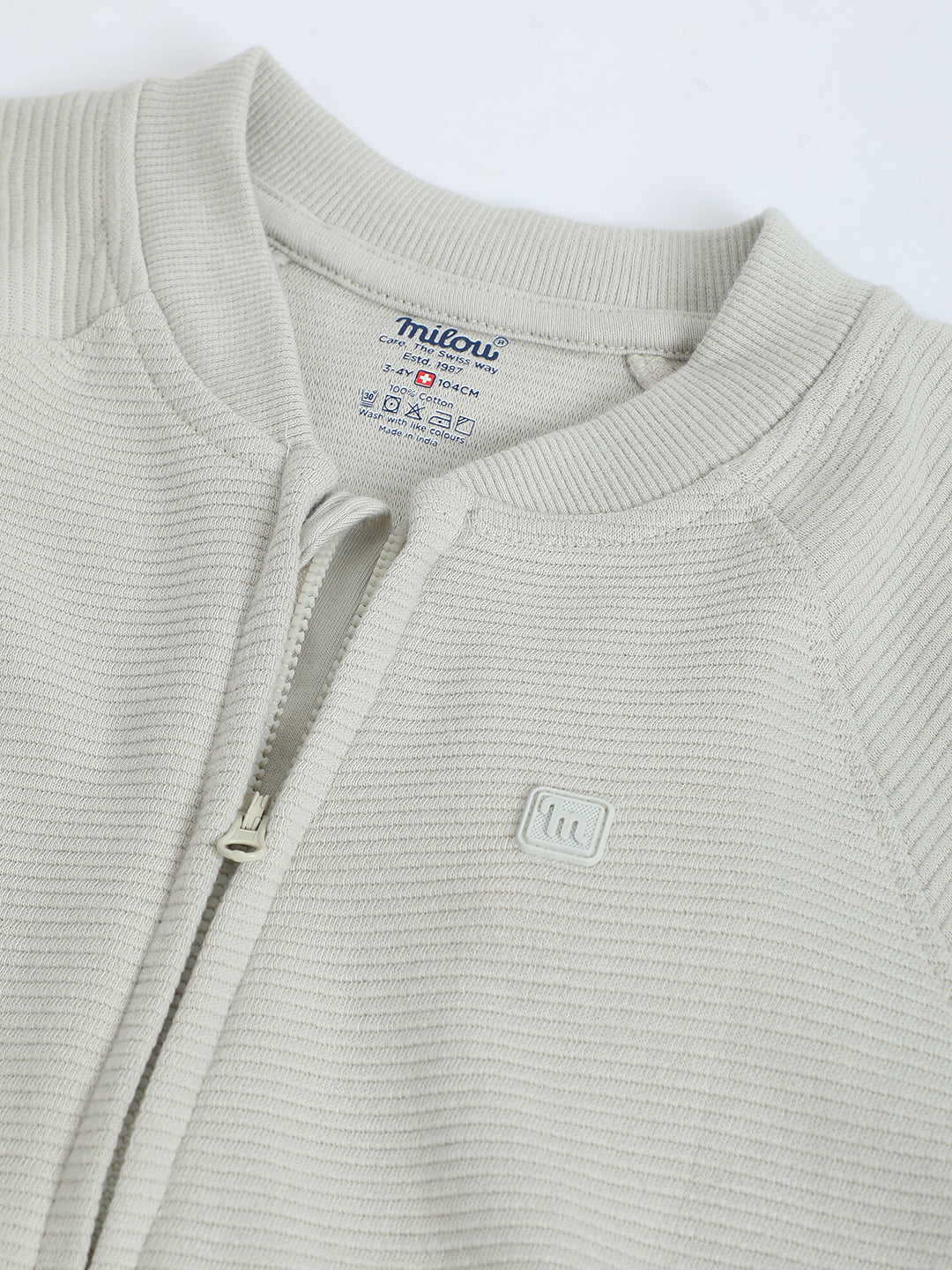 Boys Front-Open Sweatshirt