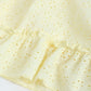 Milou Baby Girls Yellow Hakoba Cotton Dress