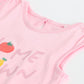 Milou Baby Girls Sleeveless Top Pink Graphic Print