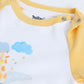 Milou Infants Short Sleeve Pure Cotton Romper