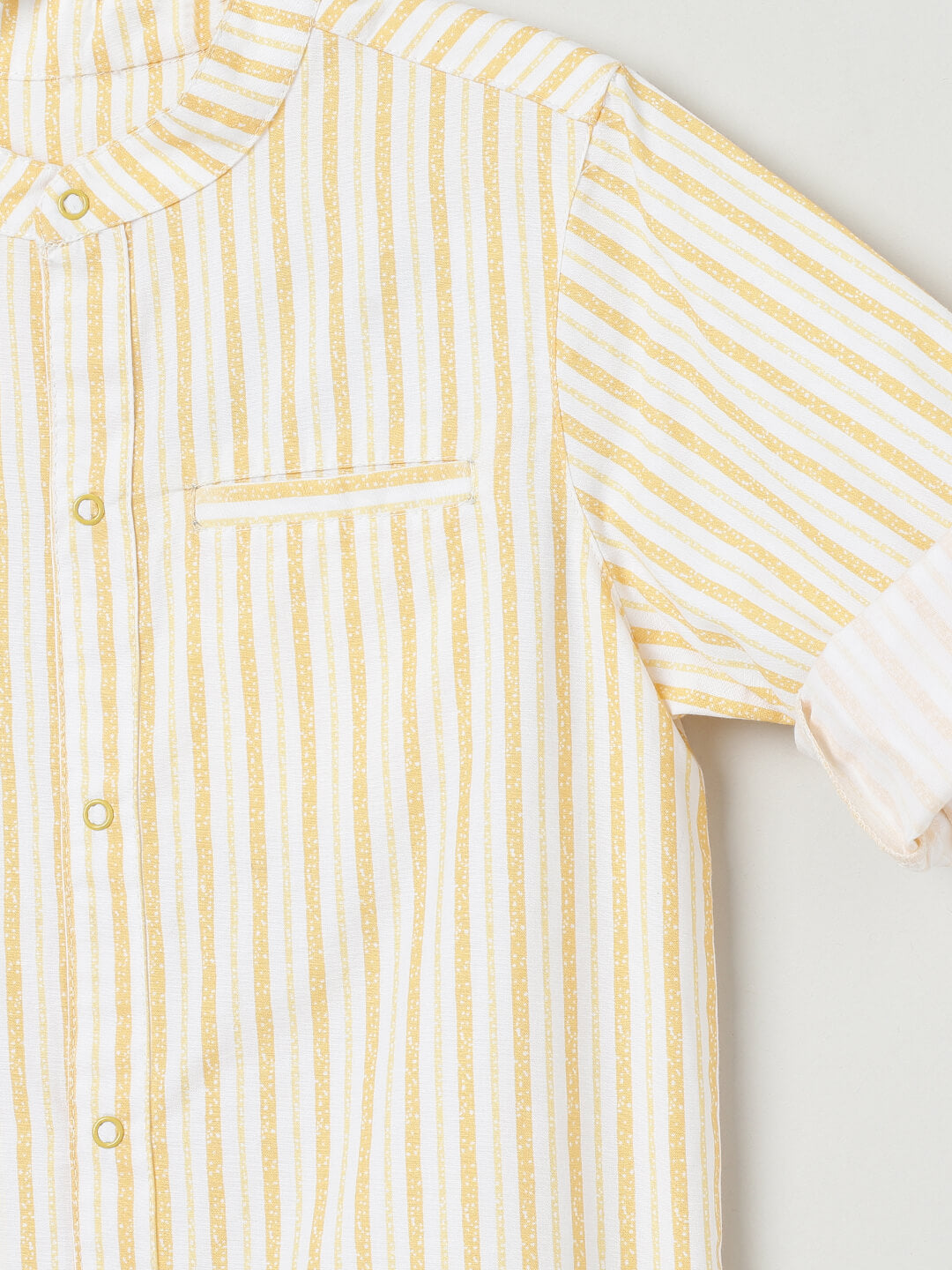 Milou Boys Mandarin Collar Full sleeve Shirt