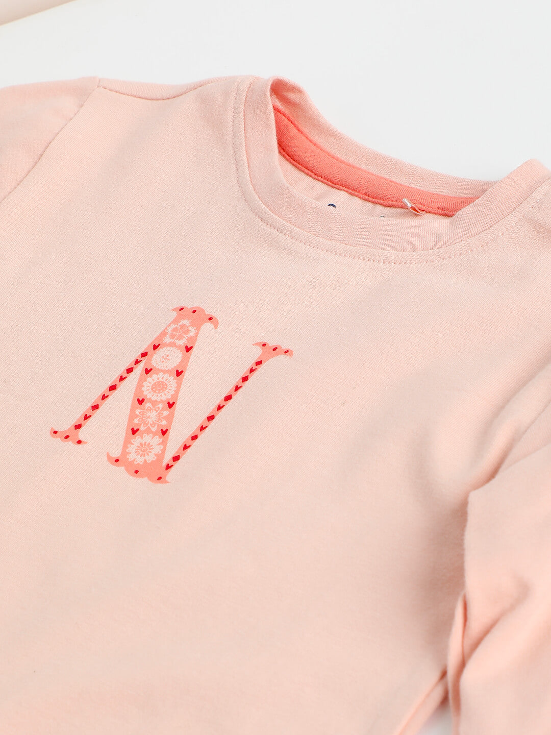 Milou Girls Long-Sleeve Round Neck Top