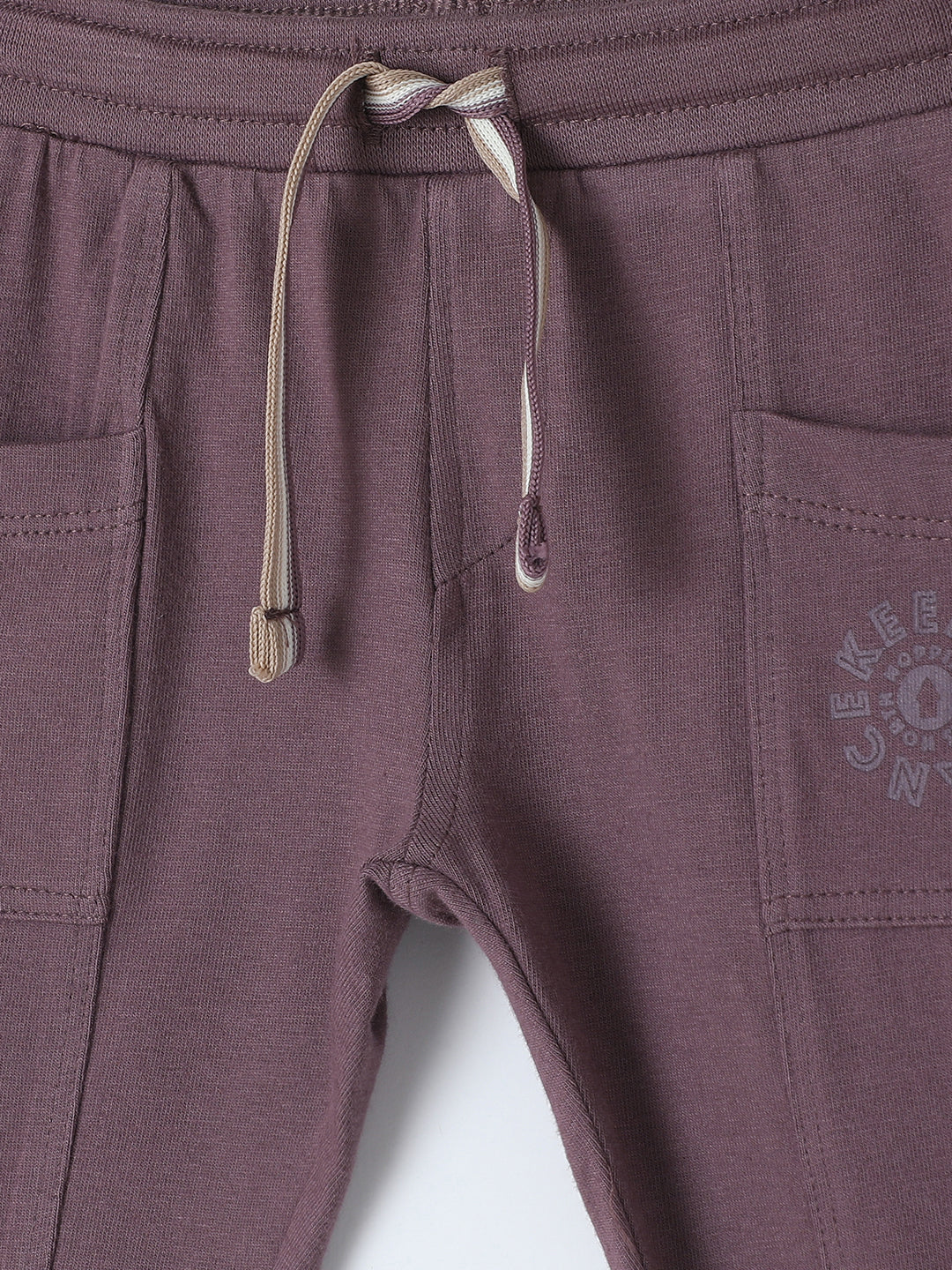 Milou Kids Cotton Solid Jogger Bio Washed Pants for Boys 4471118