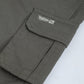 Milou Boys Dark Olive Cotton Poplin Cargo Pants