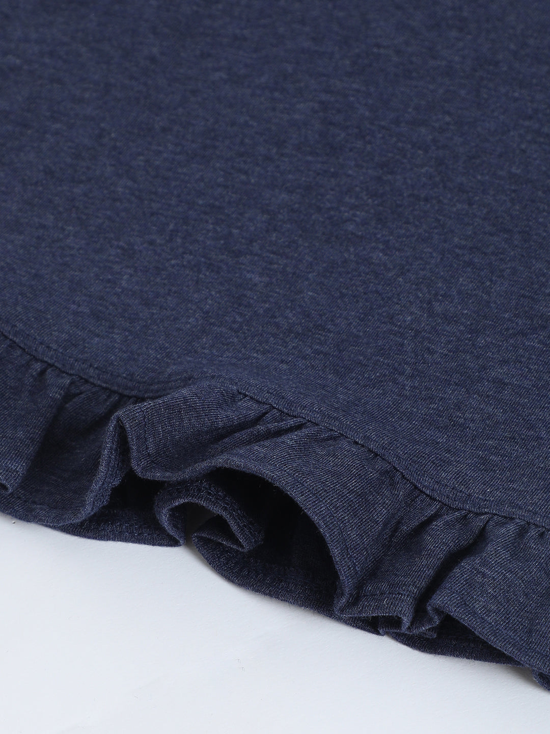 Milou Toddler Girls Midnight Navy Blue Cotton Skirt