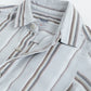 Milou Boys Full Sleeve Stripedd Bio-Washed Shirt Grey Striped