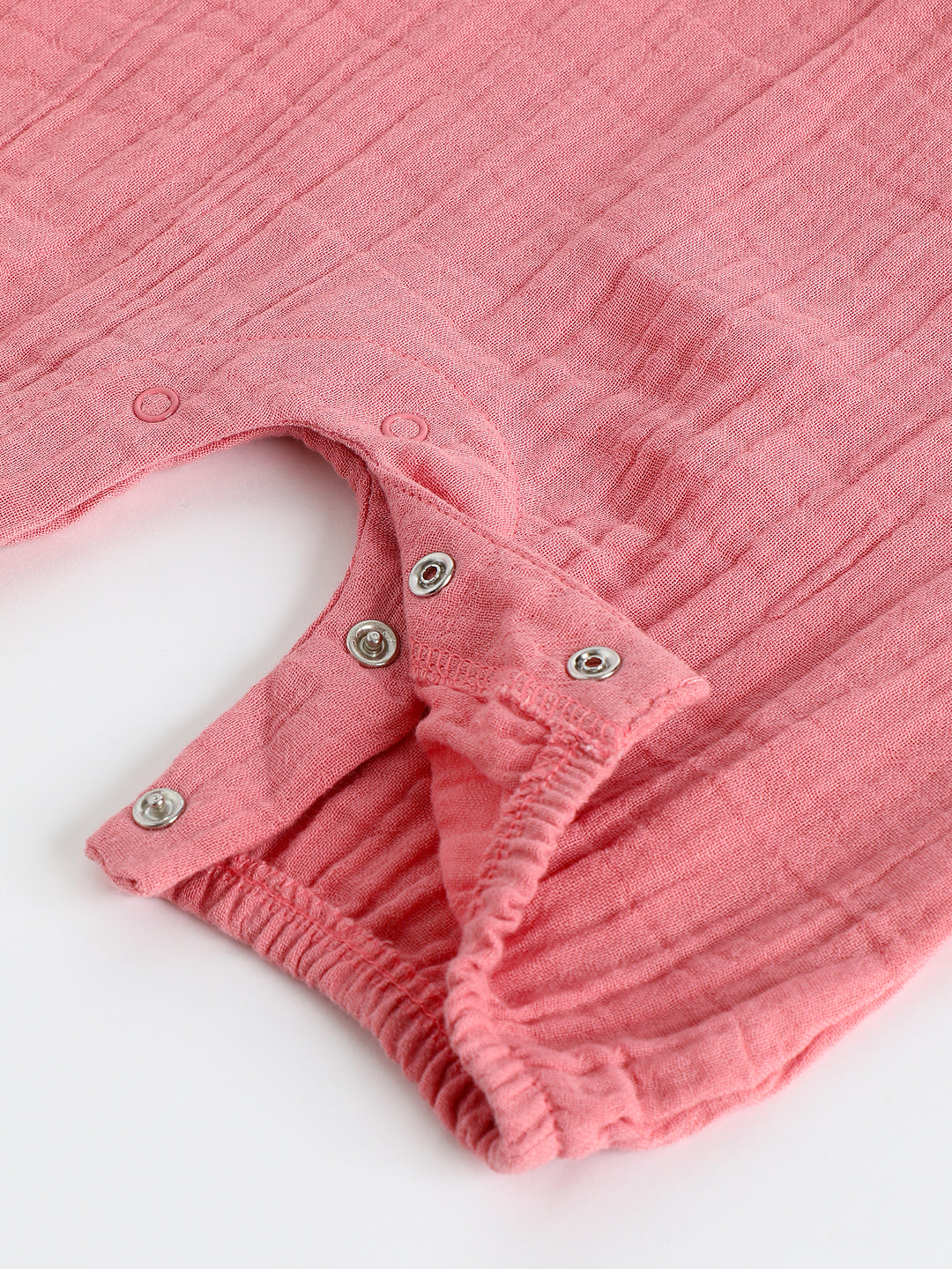 Milou Infant Unisex Cotton Romper Pink