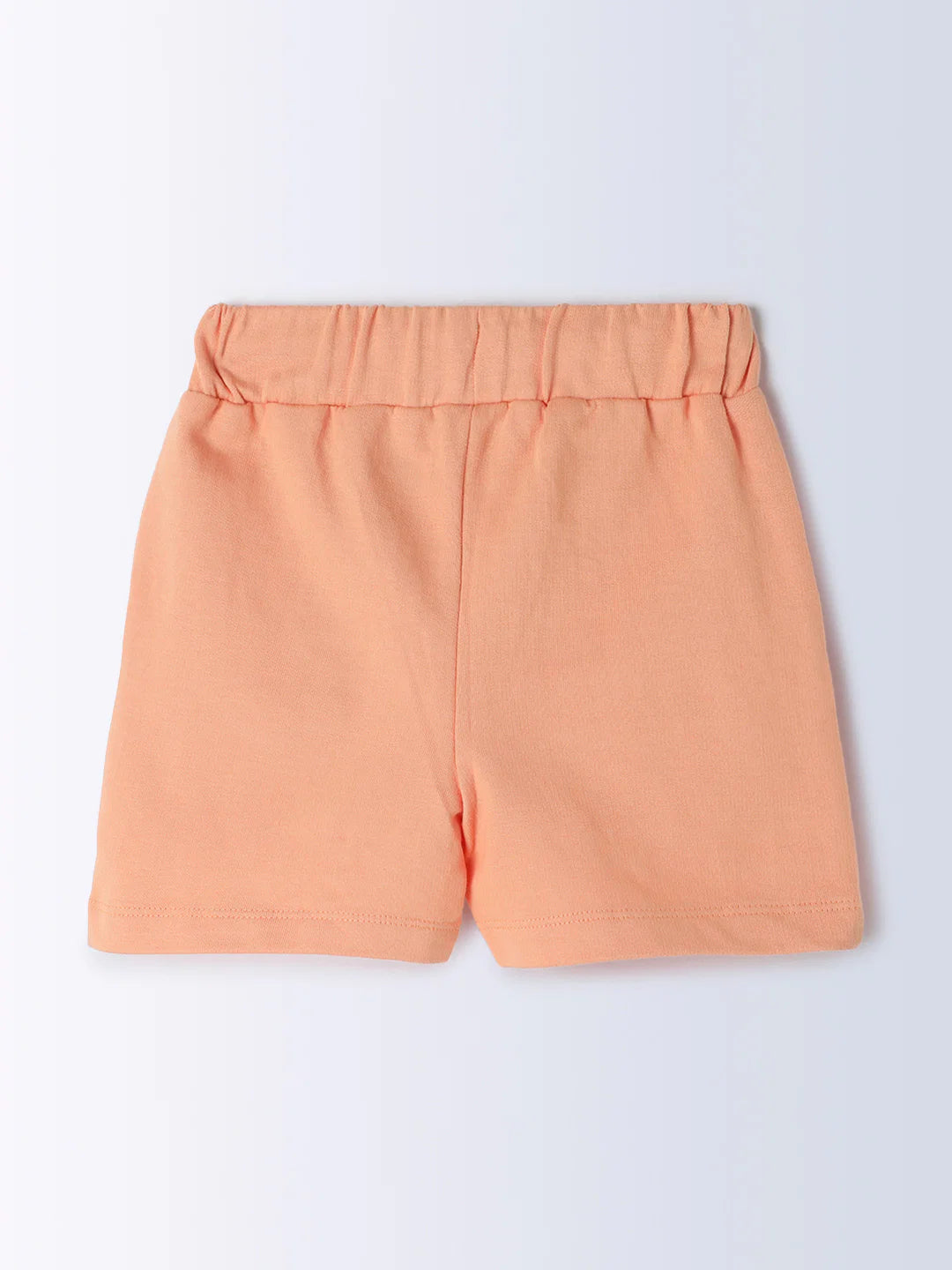 Baby Cotton Shorts | Apricot Adjustable Waist Shorts | Milou Kids