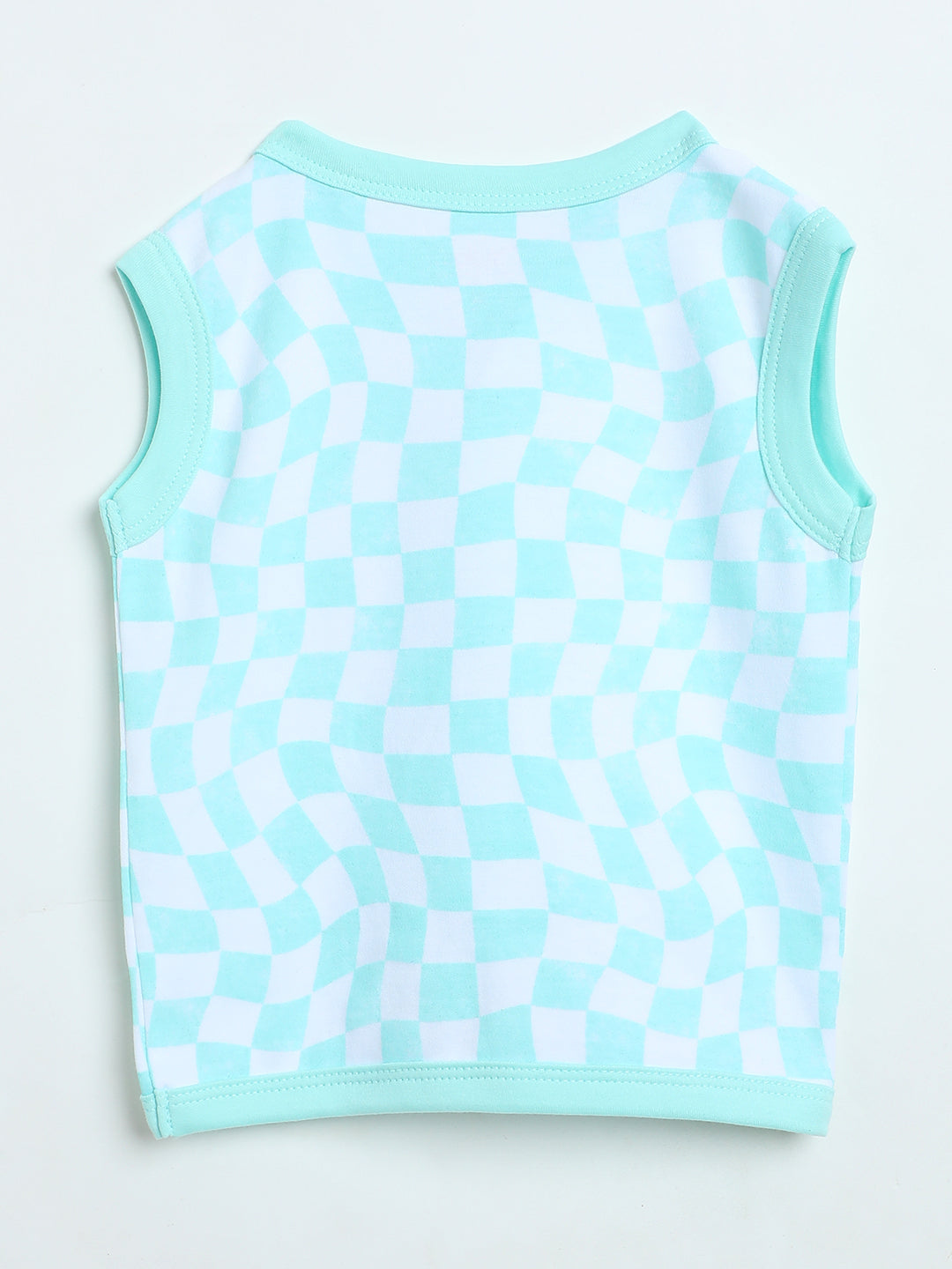 Cotton Sleeveless Bio Washed Printed Jhabla Set of 3