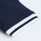 Milou Boys Cotton Polo T-Shirt Navy Blue