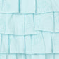 Milou Girls Flared Top & Shorts Co-ord Set Sky Blue Set