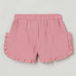 Milou Girls Flared Top & Shorts Co-ord Set Pink Set