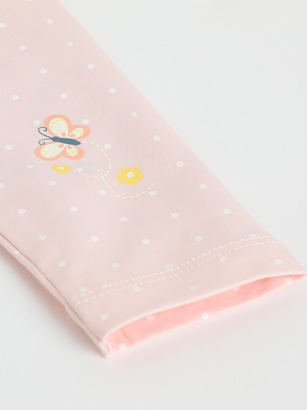 Milou Kids Cotton Bio Washed Printed Leggings for Girls - TGVGLG053-PK