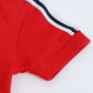 Crimson Piqué Polo T-Shirt | Boys Classic Cotton | Milou Kids