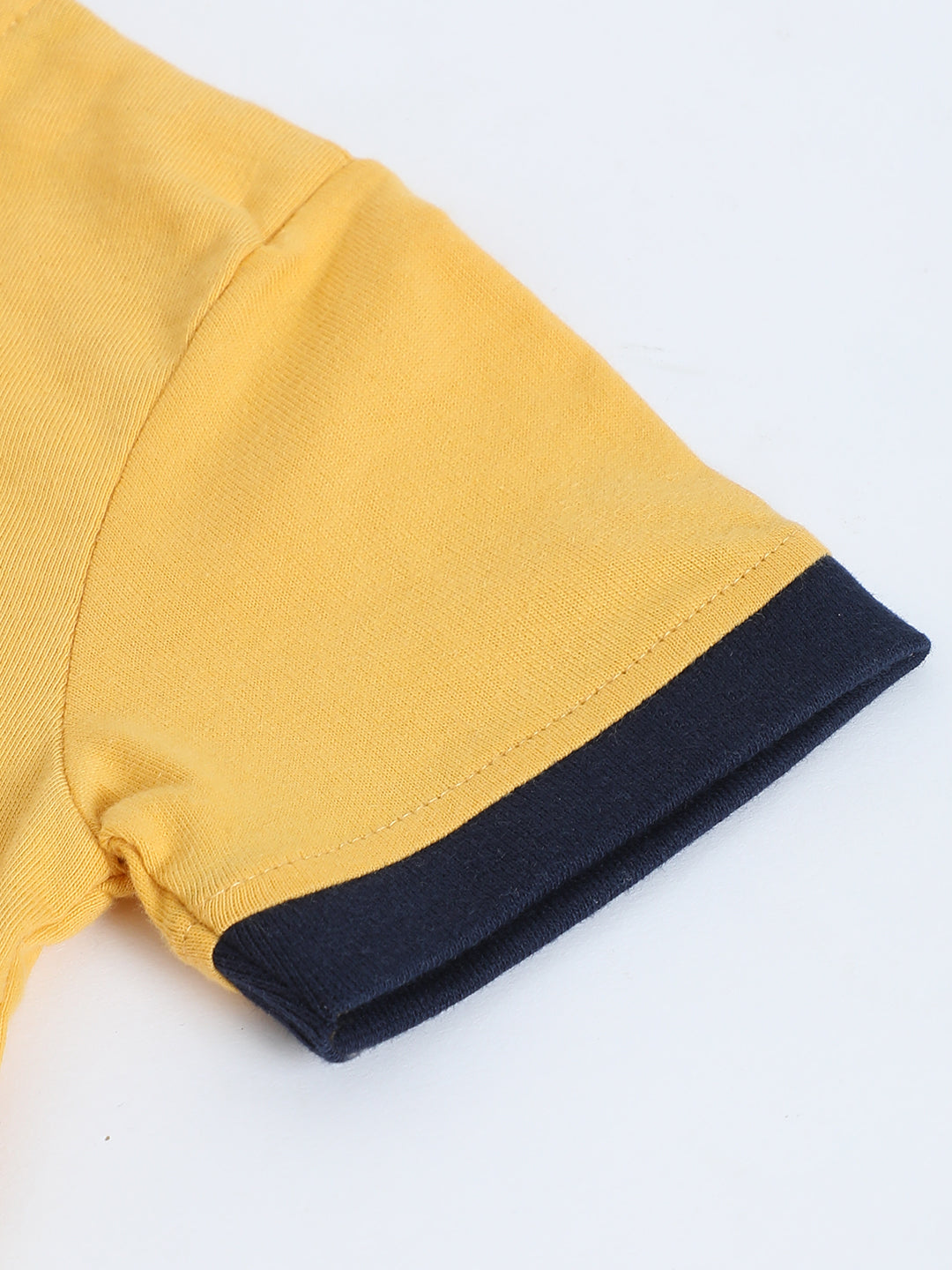 Milou Baby Boys T-Shirt & Shorts Set Mustard Yellow Set