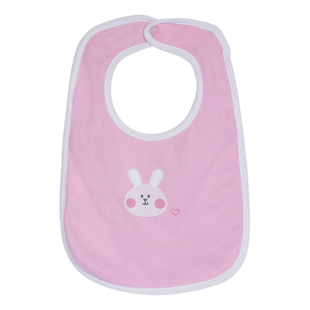 Milou Newborn Baby Romper Gift Set Pink Bunny Print Set