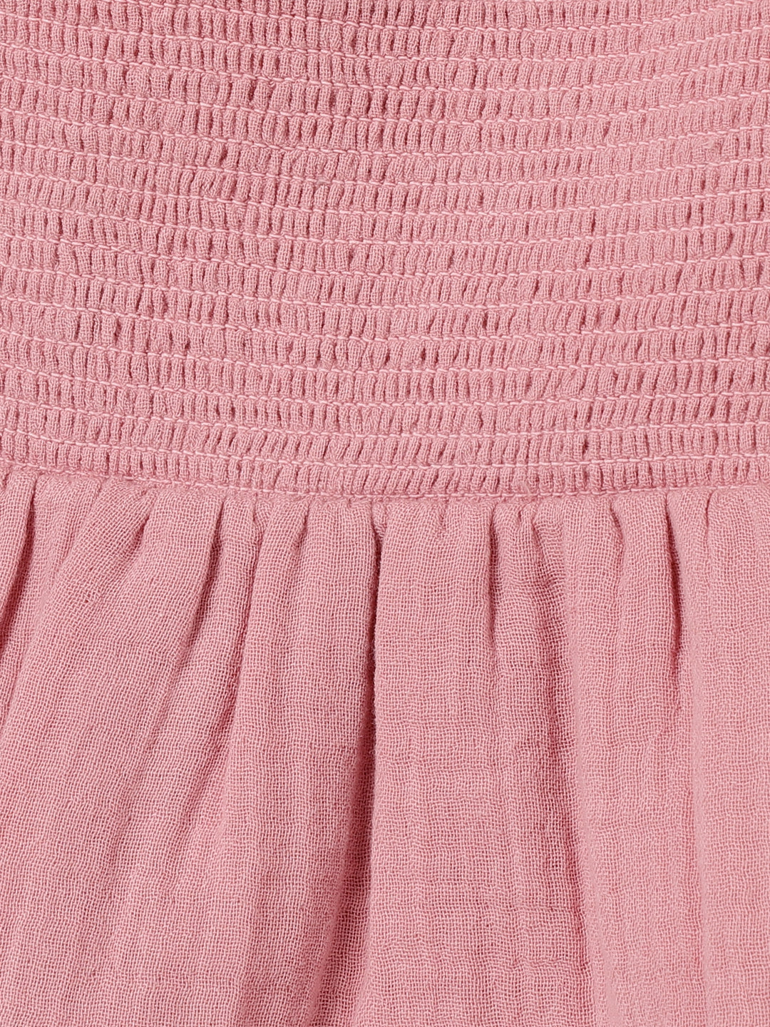 Milou Girls Flared Top & Shorts Co-ord Set Pink Set