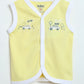 Cotton Sleeveless Bio Washed Printed Jhabla Set of 3