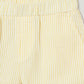 Milou Girls Flared Top & Shorts Co-ord Set Pastel Yellow