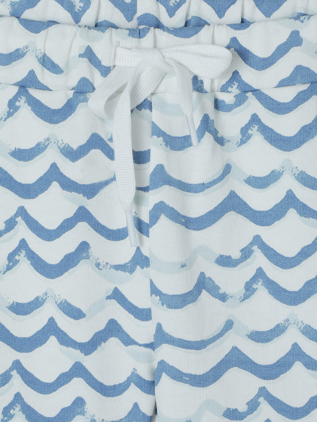 Milou Kids Half Sleeve Cotton Bio Washed Printed T-Shirt & Shorts Co-ord Set for Boys -Insignia Blue