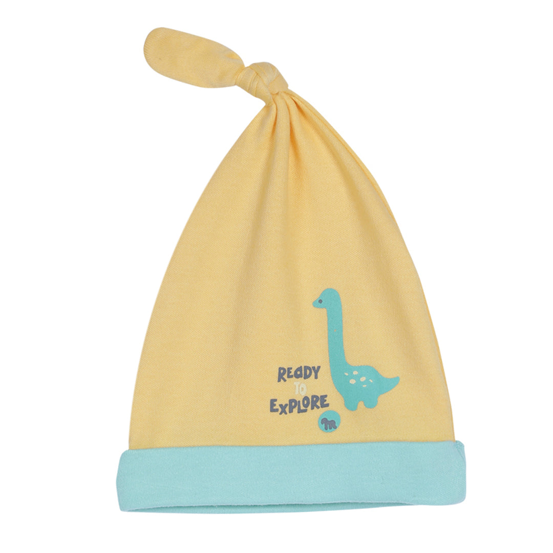 Milou Newborn Baby Romper Gift Set (Yellow, 0 - 3 months)