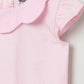 Milou Baby Girls Pinafore Set Navy & Pink Set