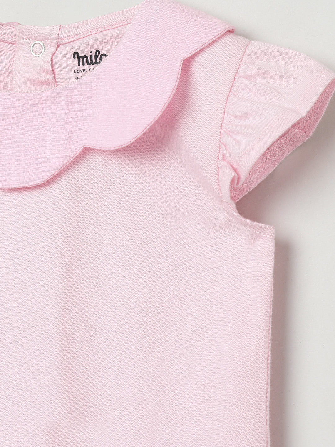 Milou Baby Girls Pinafore Set Navy & Pink Set