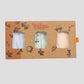 Milou Baby Cotton Sleeveless Jabla Pack of 3