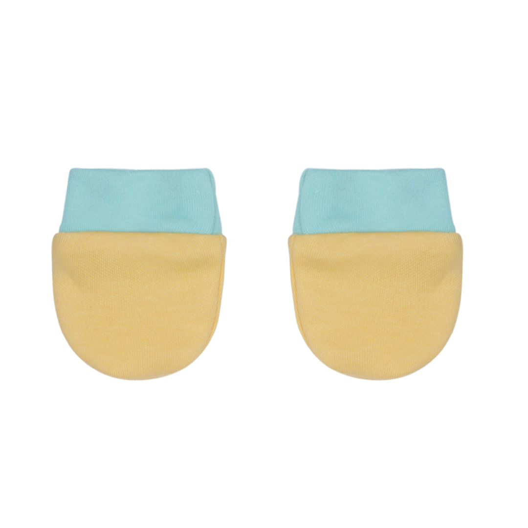 Milou Newborn Baby Romper Gift Set (Yellow, 0 - 3 months)