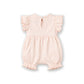 Milou Girls Ruffle Sleeve Romper