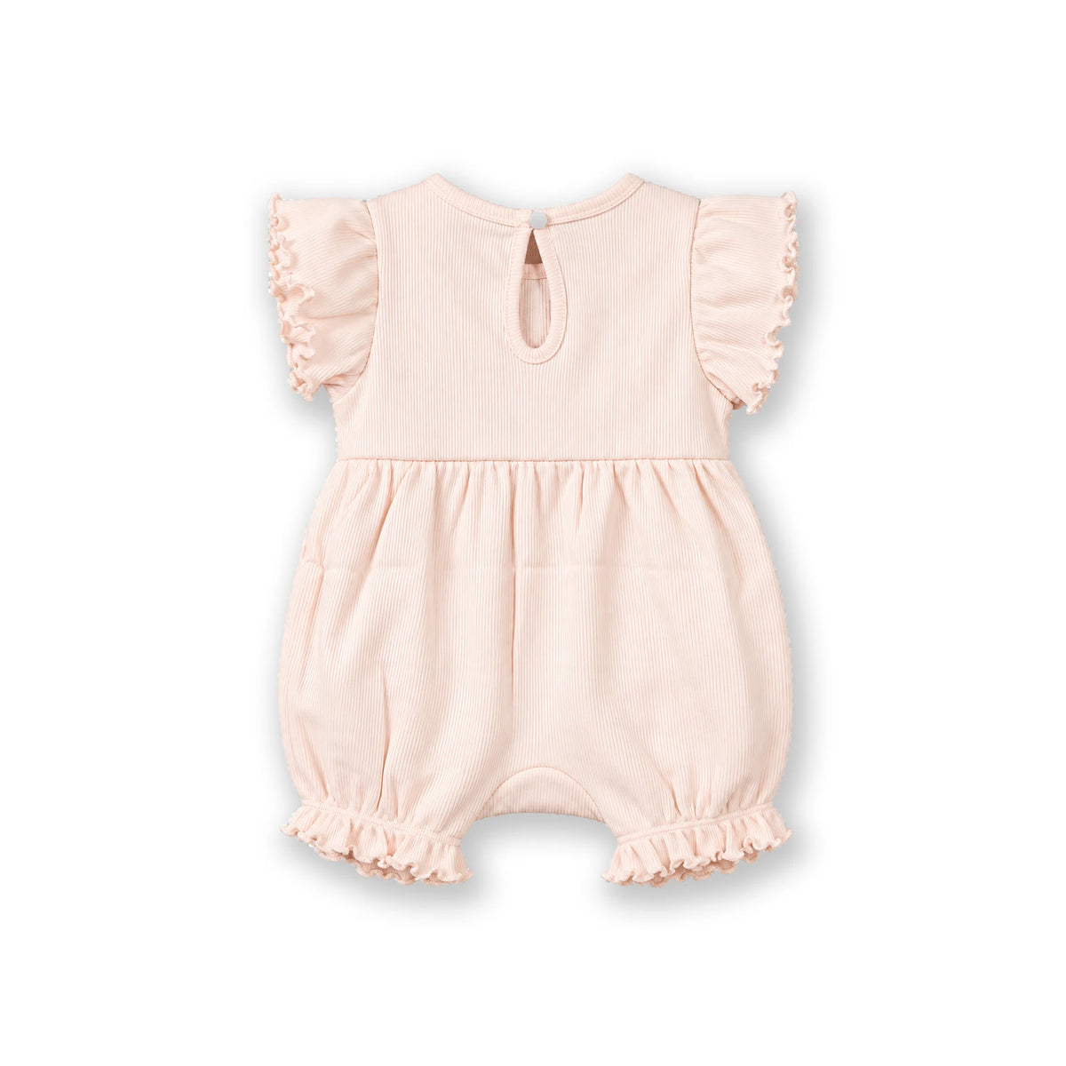 Milou Girls Ruffle Sleeve Romper