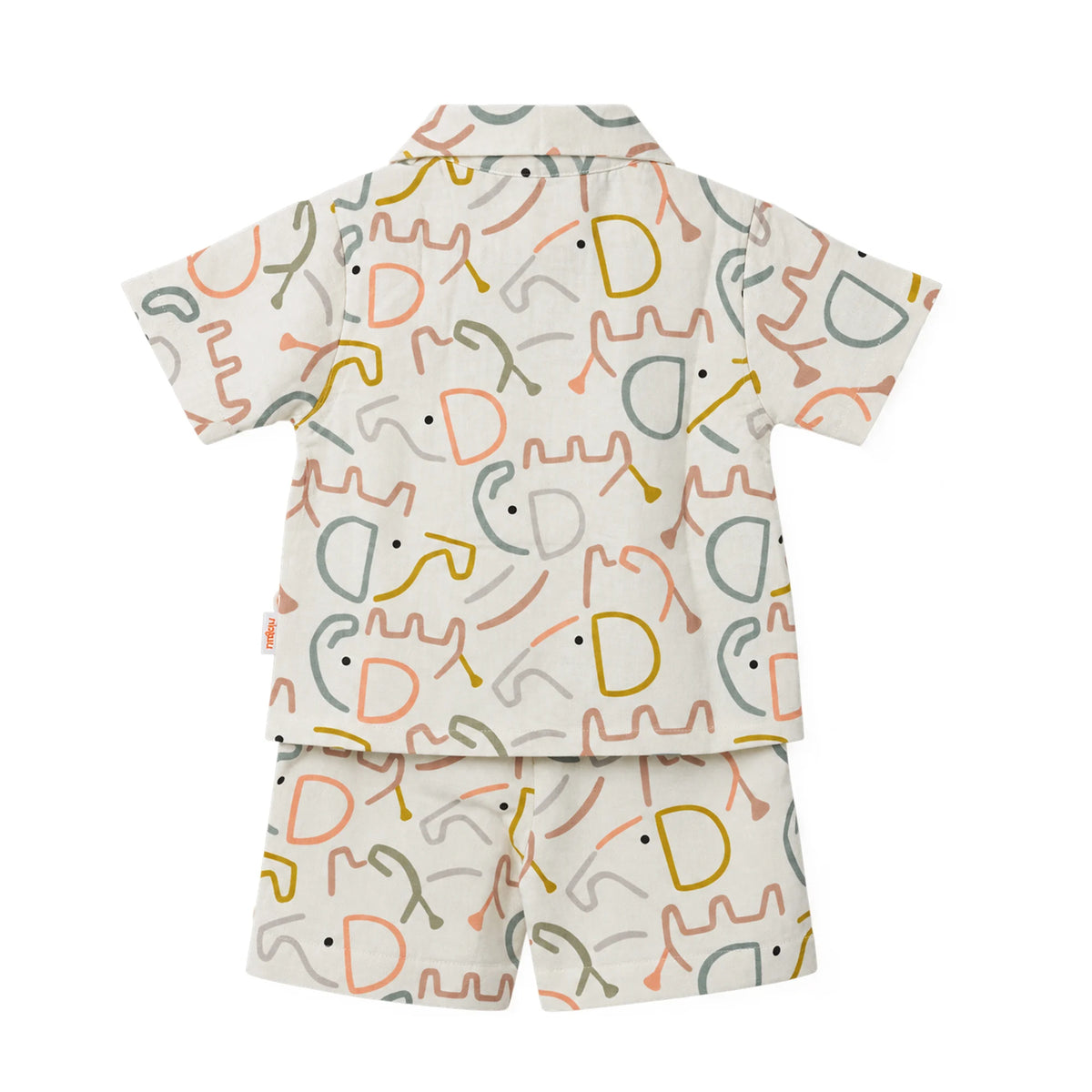 Milou Boys S/S Shirt and Shorts Set