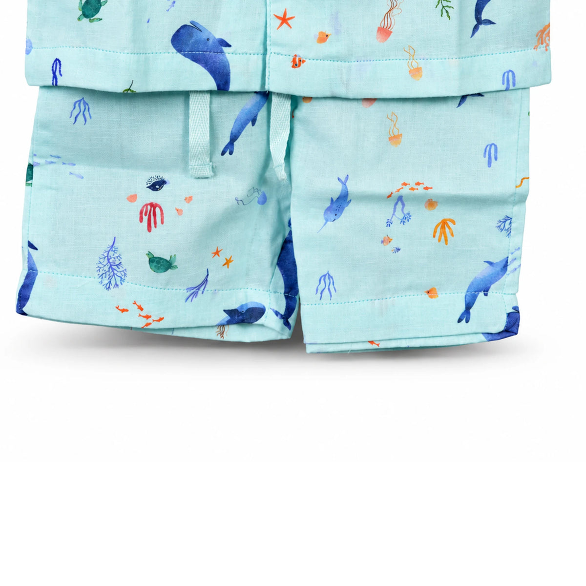 Milou Boys S/S Shirt and Shorts Co-Ord Set