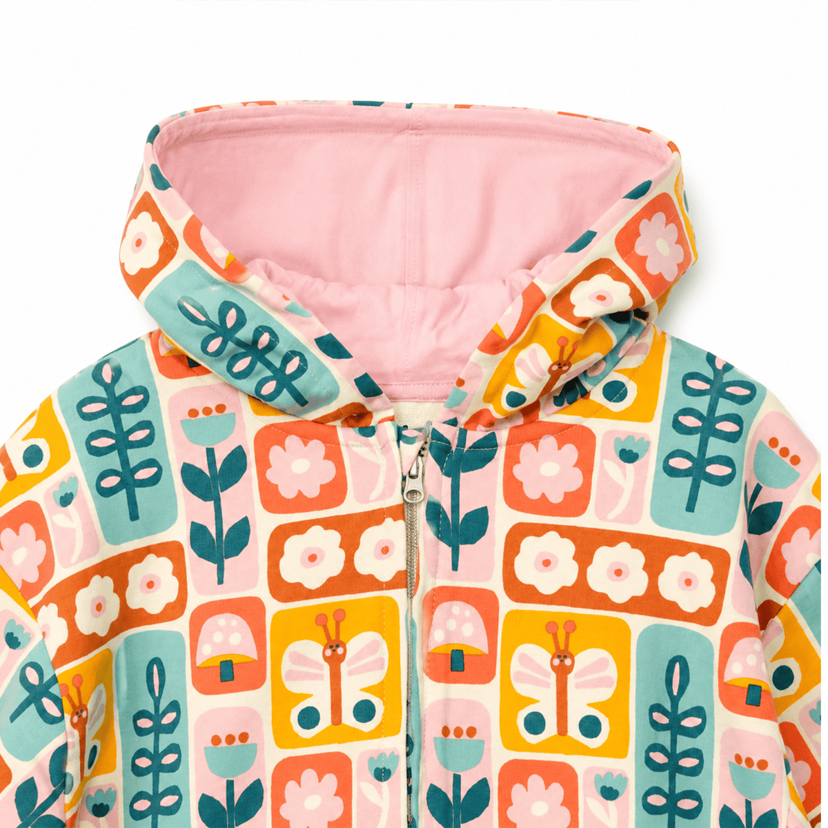 MILOU GIRLS FRONT OPEN HOODIE