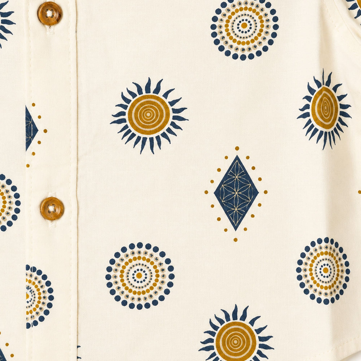 Milou Boys Camp Collar S/S Shirt
