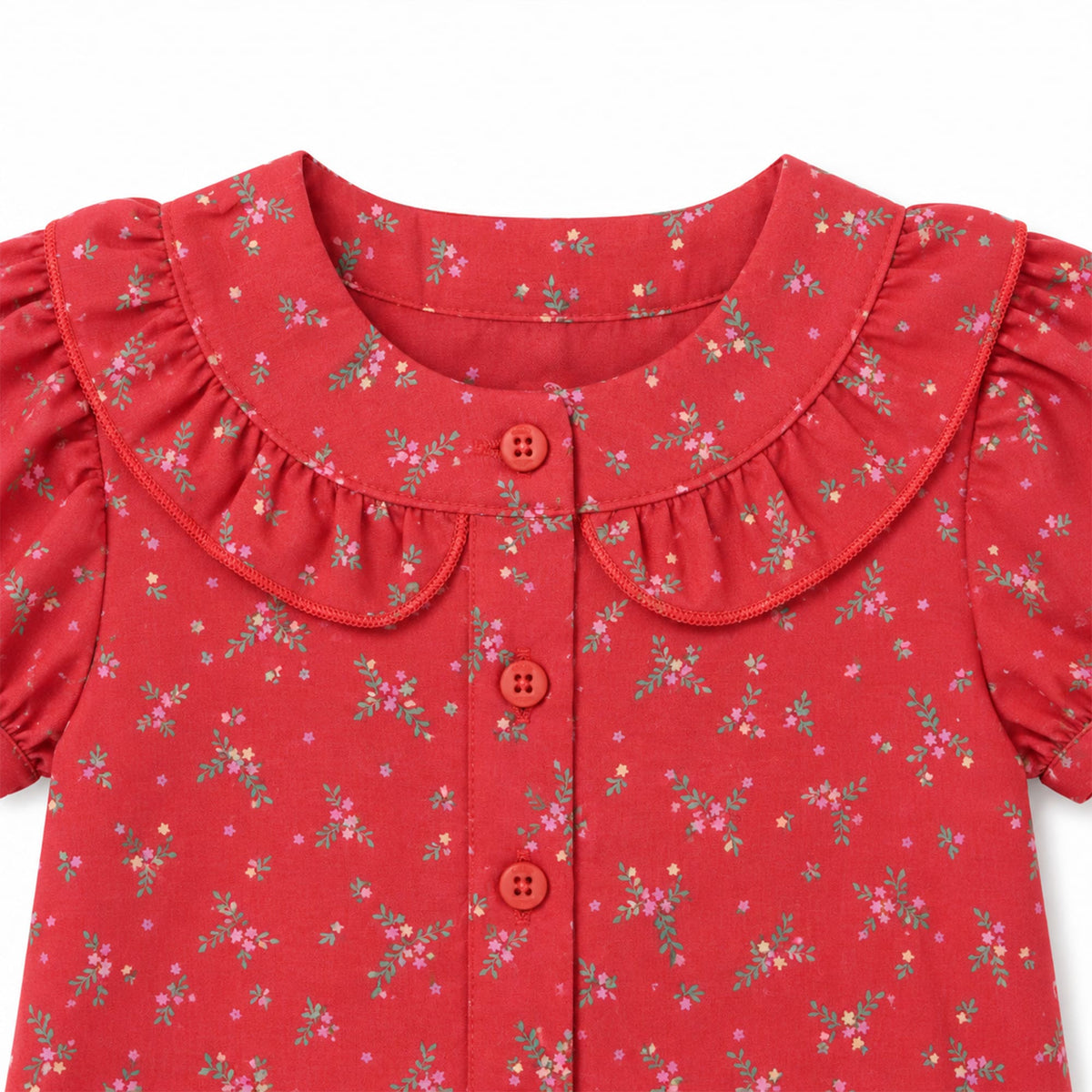 Milou Girls S/S Woven Top