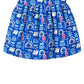 Milou Girls Peter Pan Collar A-Line Dress