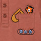 Milou Boys Henley Neck S/S T-Shirt