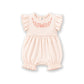 Milou Girls Ruffle Sleeve Romper