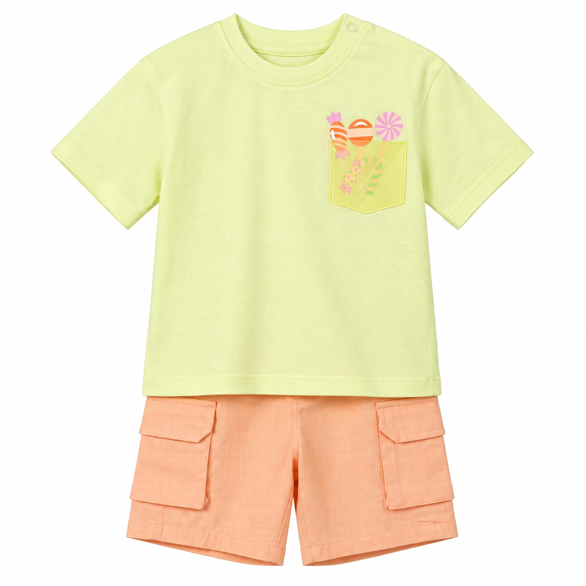 Milou Boys S/S Tee and Shorts Set