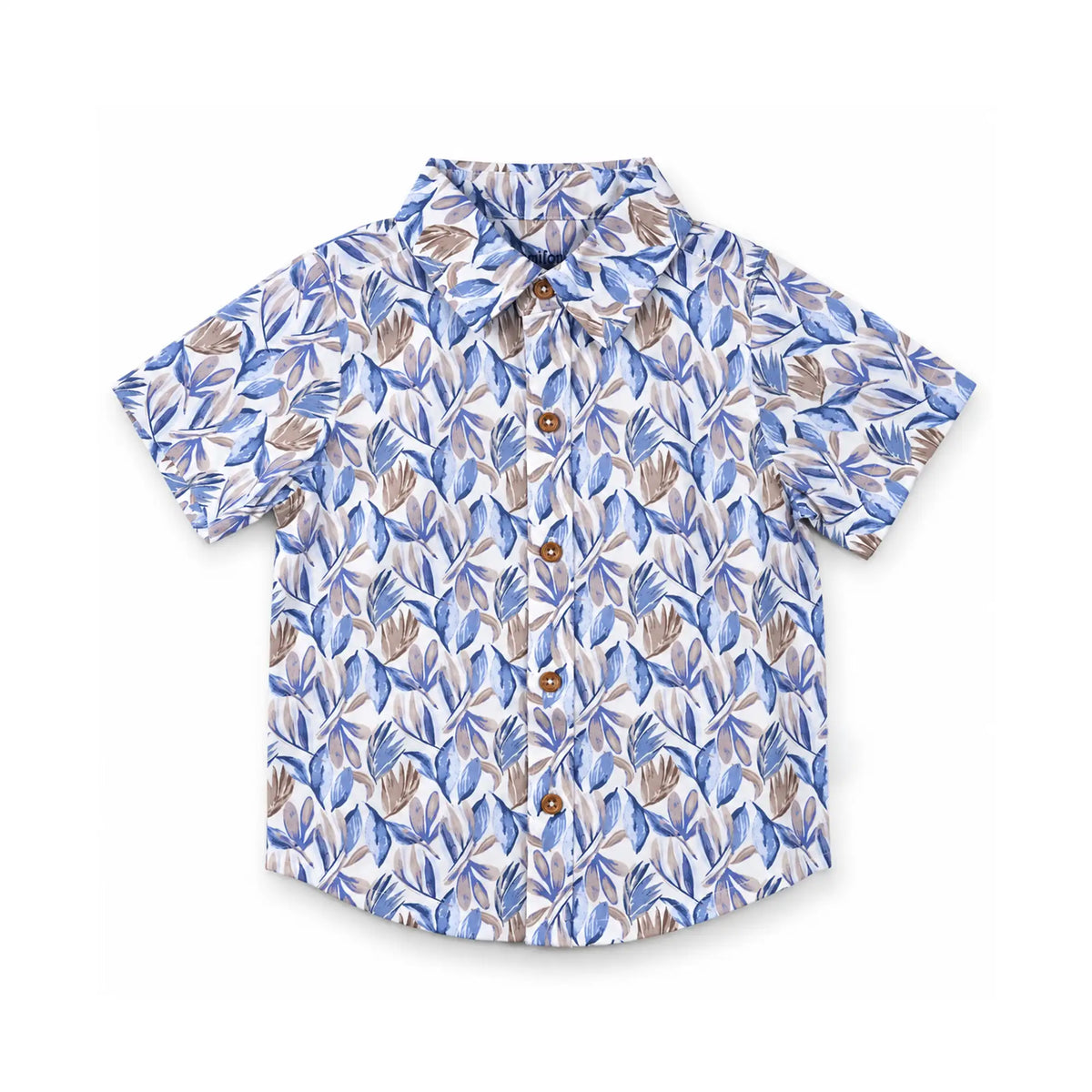 Milou Boys S/S Printed Shirt