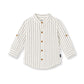 Milou Boys Band Collar L/S Shirt