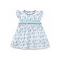 Milou Girls Smocked Dress with Bloomer