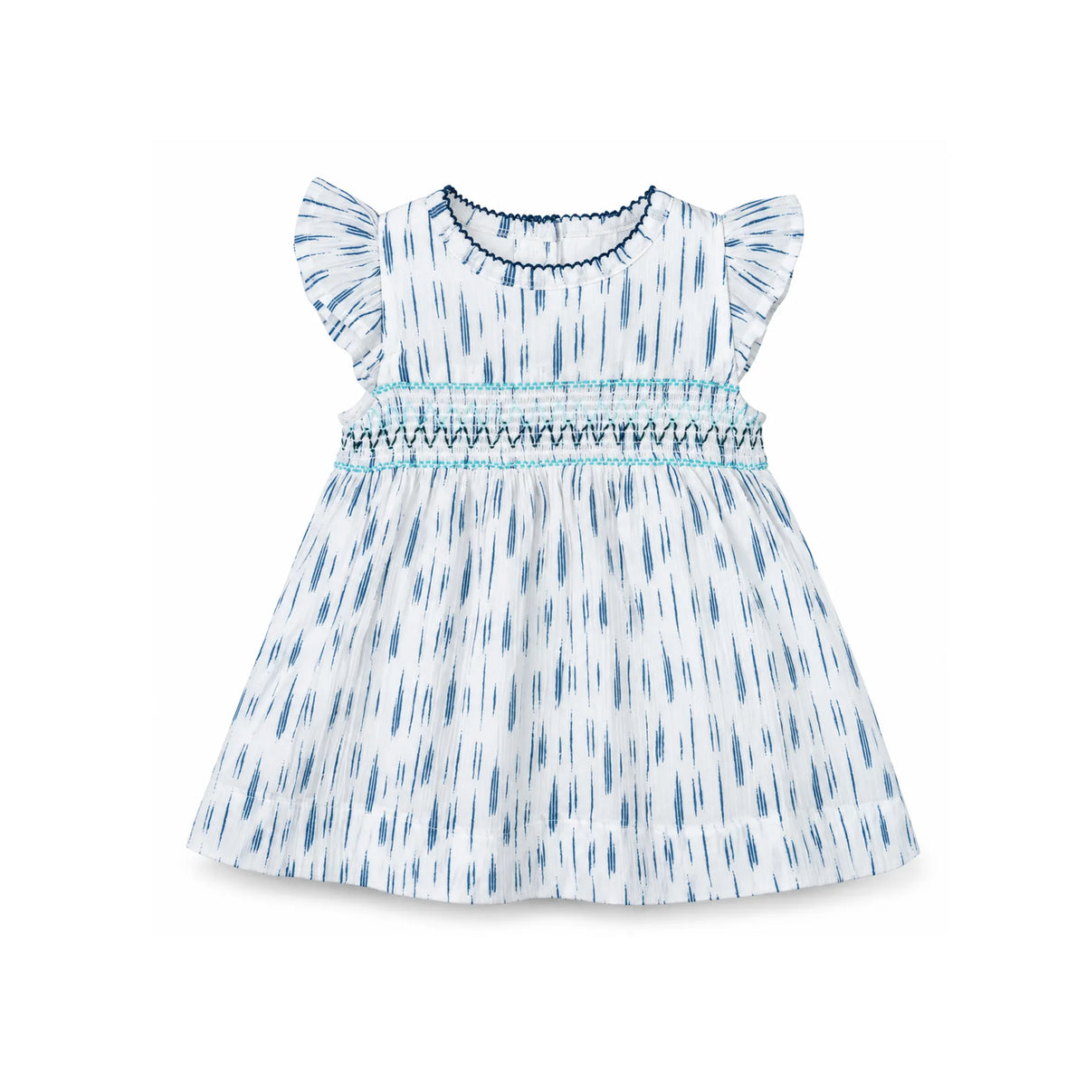 Milou Girls Smocked Dress with Bloomer