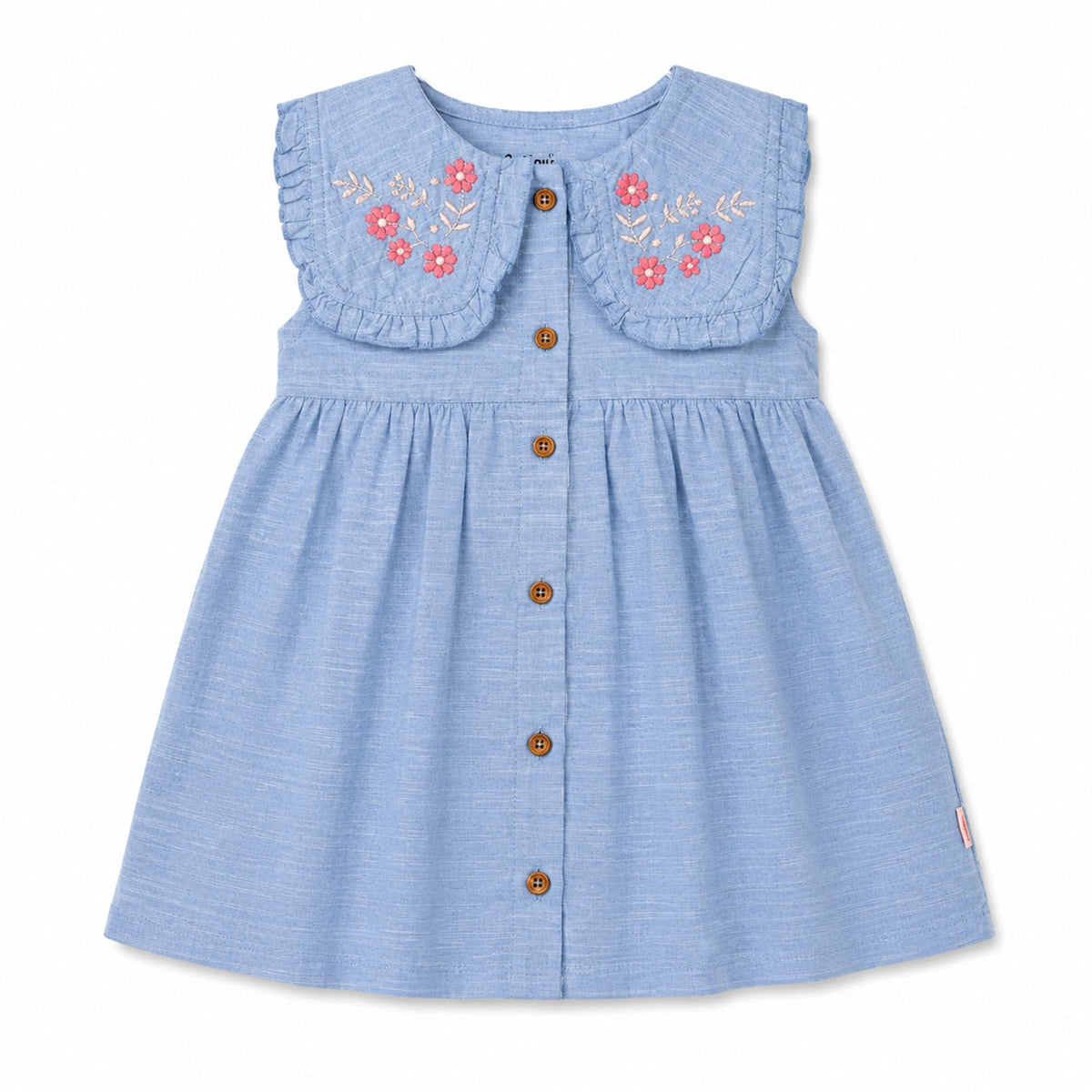 Milou Girls Raffle Collar Dress