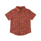 Milou Boys S/S Printed Shirt
