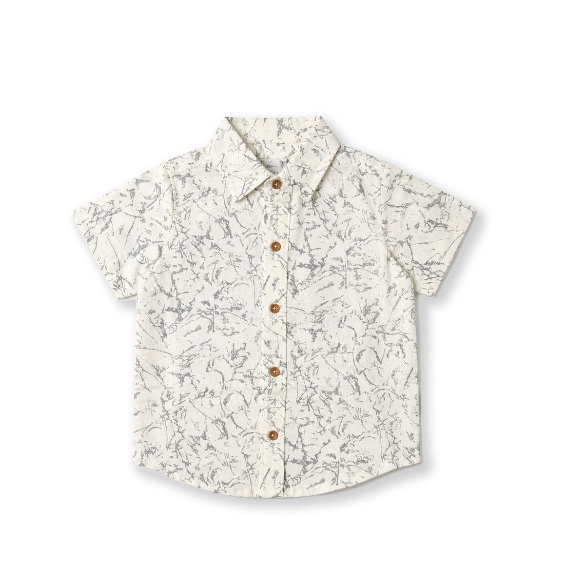 Milou Boys S/S Printed Shirt