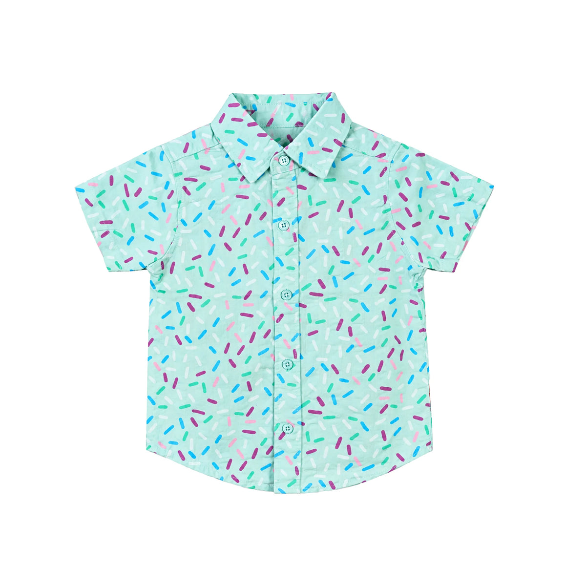 Milou Boys S/S Printed Shirt