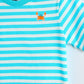 Half Sleeve Bio-Washed striped T-Shirt - Milou - Care. The Swiss WayT-Shirt