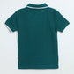 Kids Green Polo T-Shirt | Soft Cotton Piqué Casual | Milou Kids - Milou - Care. The Swiss WayPolo